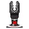 Diablo 2-1/2 in. W Bi-Metal Curve Contact Edge Oscillating Blade Nail-Embedded Wood 10 pk DOU250BW10 - alternate 1